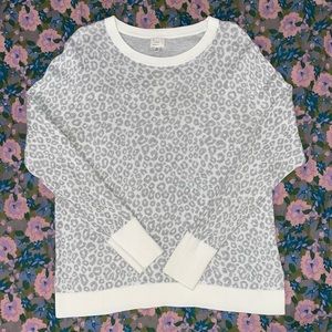 Leopard Print Sweater